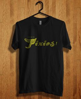 The Pixies are an American alternative rock band T Shirt Black S, M, L 