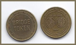   ) TRANSIT TOKEN PA 263 A DELAWARE RIVER JOINT TOLL COMMISSION BRIDGE