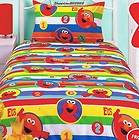 Elmo Big Bird/Cookie reversible Single/Twin Bed Quilt Doona Duvet 