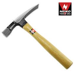 24oz & 16oz BRICK Hammer tool Fiberglass Handle Masonry