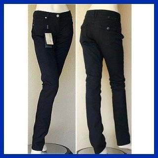 BURBERRY Auth New Womens Black Pants Jeans sz 26   2