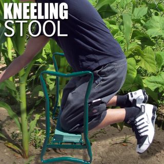 Newly listed Portable Folding Garden Kneeling Sitting Knee Stool Chair 