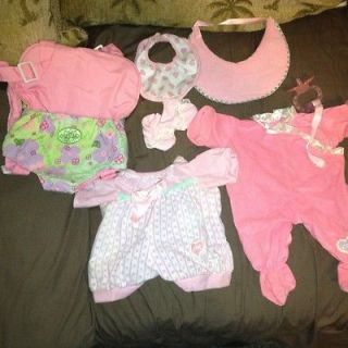 Cabbage Patch Kids Clothes, Carrier And Accessories CPK Brand