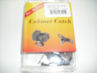 RV   Cabinet Hardware   Double Roller Catch w/ Prong   Set of 2 