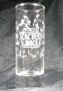 Collector Shot Glass De Kuyper Cactus Juice