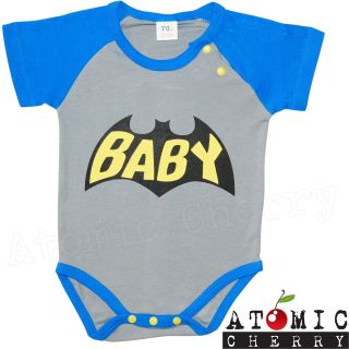 Bat Baby Onesie Infant Romper Comic Superhero Costume New Fun Cool