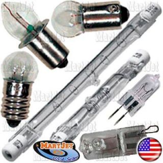 Replacement Light Bulbs Lamps, 2 Cell Flashlights, etc