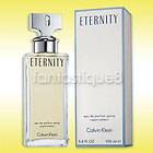 Calvin Klein ETERNITY perfume for Women 3.4 oz Eau De Parfum (edp 