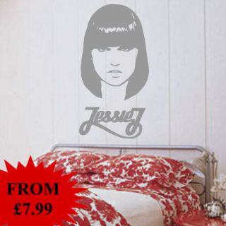 JESSIE J Wall Art Sticker/ Decal Many Colours & Sizes CB15