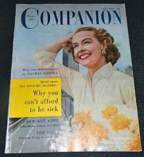 WOMANS HOME COMPANION JULY 1956 WHY YOU CANT AFFORD TO BE SICK 