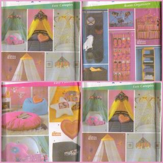 OOP Simply Teen Home Decorating Room Accessories Sewing Pattern Your 