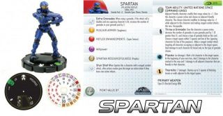 Heroclix 1x x1 Spartan (Plasma Rifle) #019 Halo 10th Anniversary NM 
