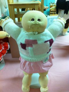 Cabbage Patch Kids Doll Little People Soft Sculptures 1978 Xavier 
