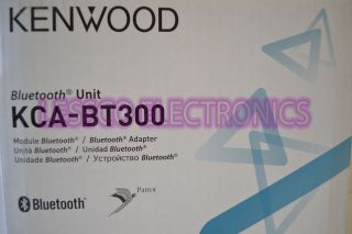 Kenwood KCA BT300 Hands Free Bluetooth Kit KCABT300 B