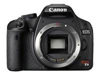 Canon EOS Rebel T1i / 500D 15.1 MP Digital SLR BODY AND MORE Black 