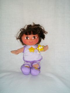  2003 Mattel Talking Dora the Explorer Buenas Noches Light Up Star Doll