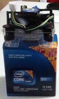 Original intel Fan & Heatsink Socket LGA1156 &1155(no CPU) with 
