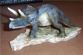   Dinosaur Figurine Figure Alabaster Rare Castagna Italy Retired &Card