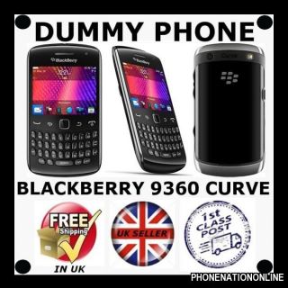 Dummy Mobile Cell Phone New BLACKBERRY 9360 CURVE Display Toy Fake 