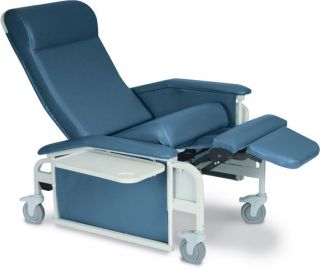 Winco 6550 Drop Arm Clinical Care Recliner Geri Chair