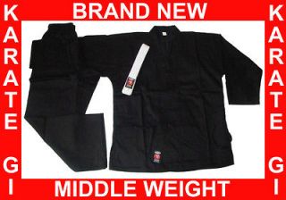   Middle Weight Karate Uniform Gi Size 3 BRAND NEW Martial Arts Uniform