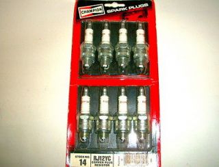 NEW RJ12YC CHAMPION SPARK PLUGS 1957 58 59 60 61 62 63 64 65 66 V8 