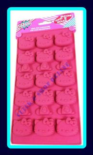 HELLO KITTY SILICON FOOD MOULD MAKER DECORATION CAKE CHOCOLATES ICE 
