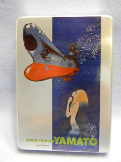 1970s Japan YAMATO / STARBLAZERS Metal Lunch Box *Unused *Anime 