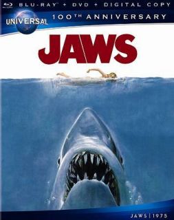 JAWS [DVD] [UNIVERSAL 100TH ANNIVERSARY; INCLUDES DIGITAL COPY;   NEW 