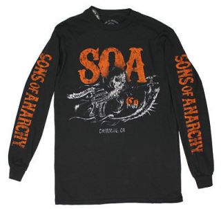 Charming, CA   Sons Of Anarchy Long Sleeve T shirt