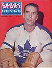 1958 (Nov.) Sport Revue, Hockey, magazine, Bert Olmstead, Toronto 