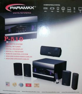home theater system paramax p 510