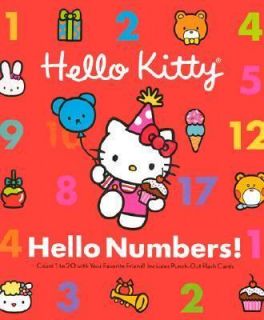 large format picture bks Hello Kitty Hello Numbers + My Best Book 