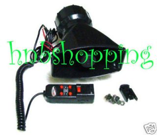 Hot 12V Loud Horn for Car Van Truck with 5 Sounds PA System