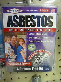 Pro Labs Asbestos Do it yourself Test Kit, AS108