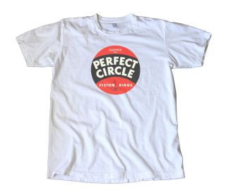 Vintage Perfect Circle Piston Rings Decal T Shirt