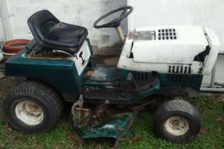 LAWN TRACTOR MURRAY OHIO VINTAGE 70s riding mower