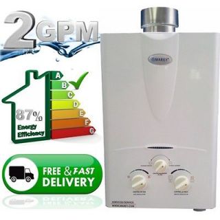   Hot Water Heater Natural Gas 2.0 GPM 1 2 Bath home on demand hot
