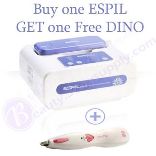 ESPIL Home Laser Hair Removal Epilator Portable IPL+ Dino Plus 