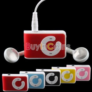 Fashoin Mini Clip USB  Music Media Player Support Micro SD TF Card 