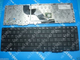 New HP EliteBook 8540p 8540w US Keyboard Black