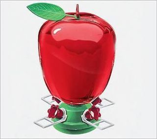 Hummingbird Feeder Apple Design 40 oz ArtLine