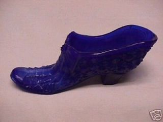 BOYD BOW SLIPPER SHOE #193 OLYMPIC BLUE. MADE 9 24 04