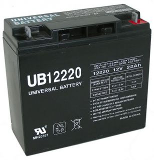 2yr Warranty Bonus UPG Battery (12V, 20AH) Battery   Kit (UB12220ALT2 