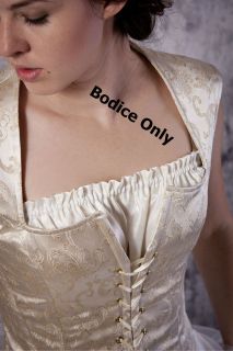  Bodice Corset Renaissance Medieval Costume Custom Size Fairy Gown 502