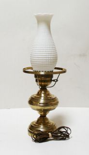 brass hurricane lamp in Lamps, Lighting