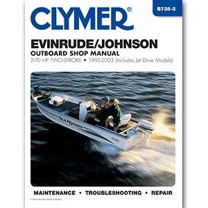   Repair Manual 2 70 HP Two Stroke Outboards & Jet Drive 1995 2003