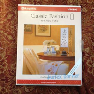   Viking Classic Fashion Designs Embroidery Disk 114 for Designer 1