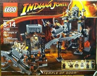  Indiana Jones The Temple of Doom New & Sealed 652 pcs 6 mini figures