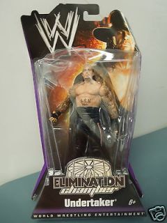 WWE WWF Wrestling Elimination Chamber Undertaker Action Figure NIP 